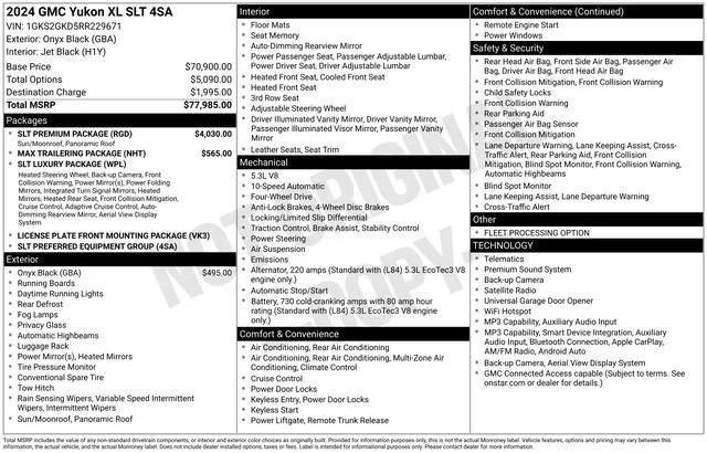 gmc yukon xl 2024 1GKS2GKD5RR229671 image gmc yukon xl 2024 1GKS2GKD5RR229671 image